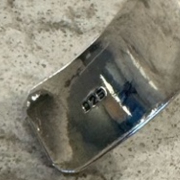 925 sterling silver cuff bracelet - Picture 2 of 6